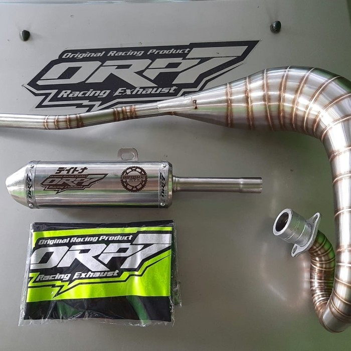 Knalpot Ts125 Stainless Knalpot Racing Ts125 Original Produk Orp7