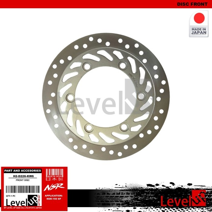 Level Up Front Disc Brake Nsr150 Sp - Disc Cakram Depan Nsr150 Sp