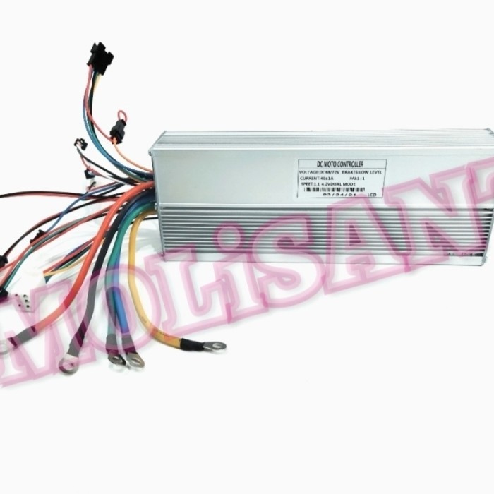 Controller Ebike Sepeda Listrik 1000W 1500W 48 72V 40A Support Pas Lcd Sw900