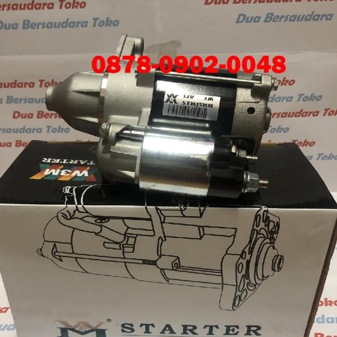 Dinamo Starter Toyota Kijang 5K / 3K 8T / Spare Part Mobil