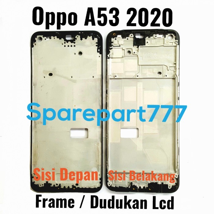ORI FRAME BEZZEL LCD TOUCHSCREEN OPPO A53 2020 - DUDUKAN LCD
