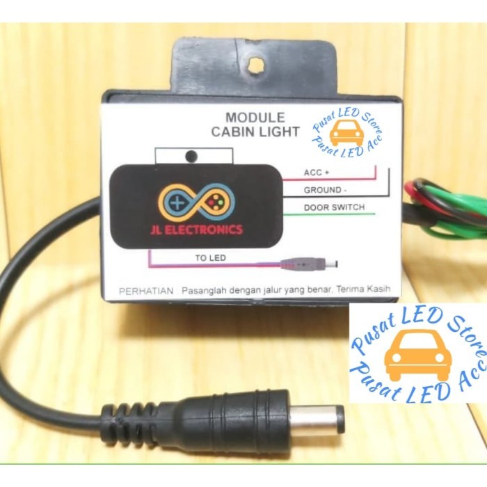 MODUL LED KOLONG KABIN DIMMER SENSOR PINTU KHUSUS MOBIL HONDA