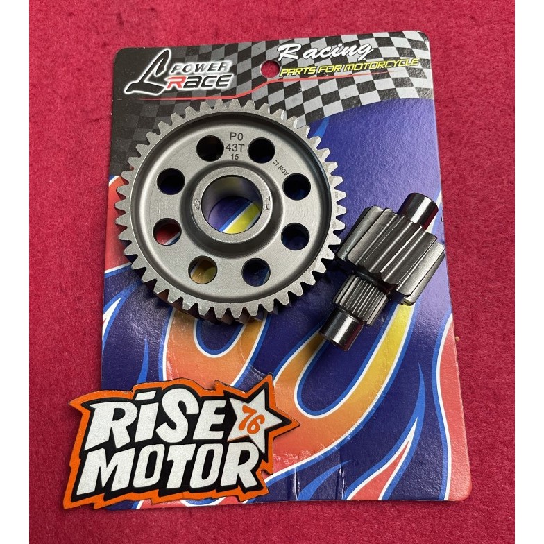 Gear Ratio Lhk Vario 125 150 15 43
