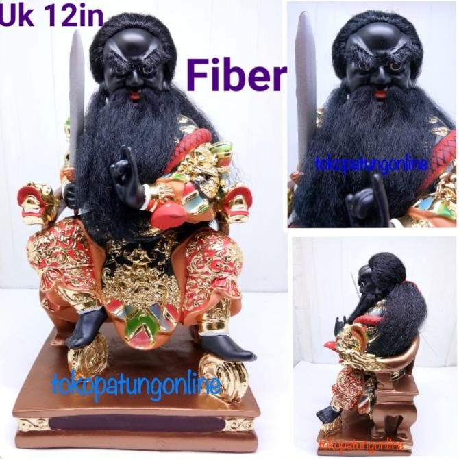 

Ready Patung Dewa Fat Cu Kong Fiber 12in