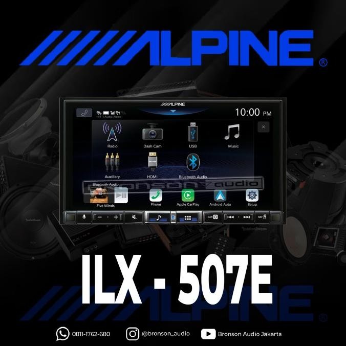 " Head Unit Alpine Ilx-507E