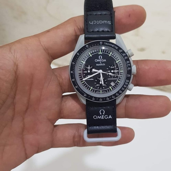 TERBARU Jam Tangan Omega Swatch Moon Watch HOT SALE
