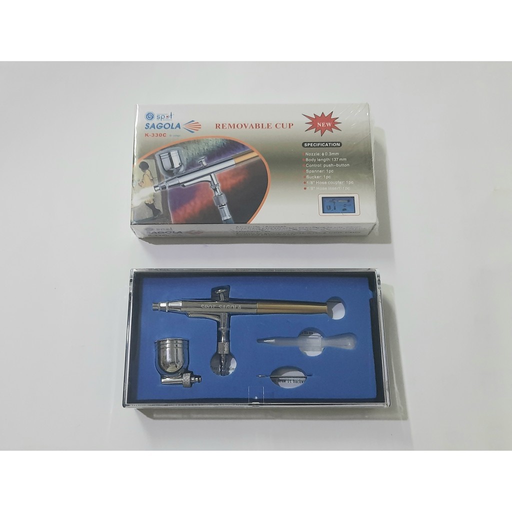

Spray Gun Lukis / Air Paint Brush Kit Spot