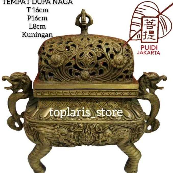 

Ready TEMPAT BAKAR DUPA/KERUCUT/SERBUK/HIO LINGKAR KUNINGAN NAGA