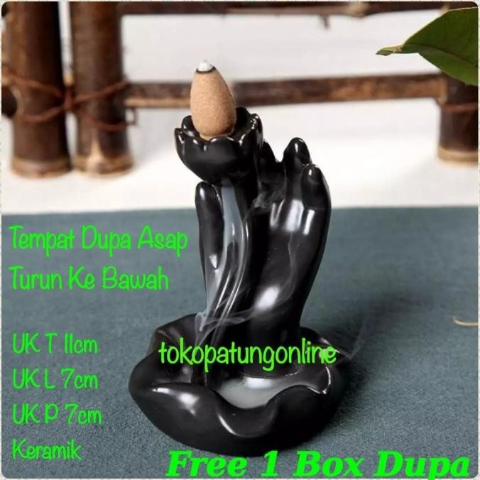 

Ready Tempat Bakar Dupa Asap Turun Kebawah Teratai K01