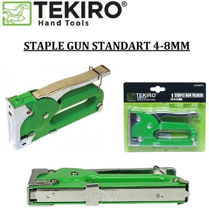 

TEKIRO STAPLES TEMBAK / STAPLE GUN TRACKER 4-8 MM / STAPLES SERBAGUNA ORIGINAL DAN TERPERCAYA