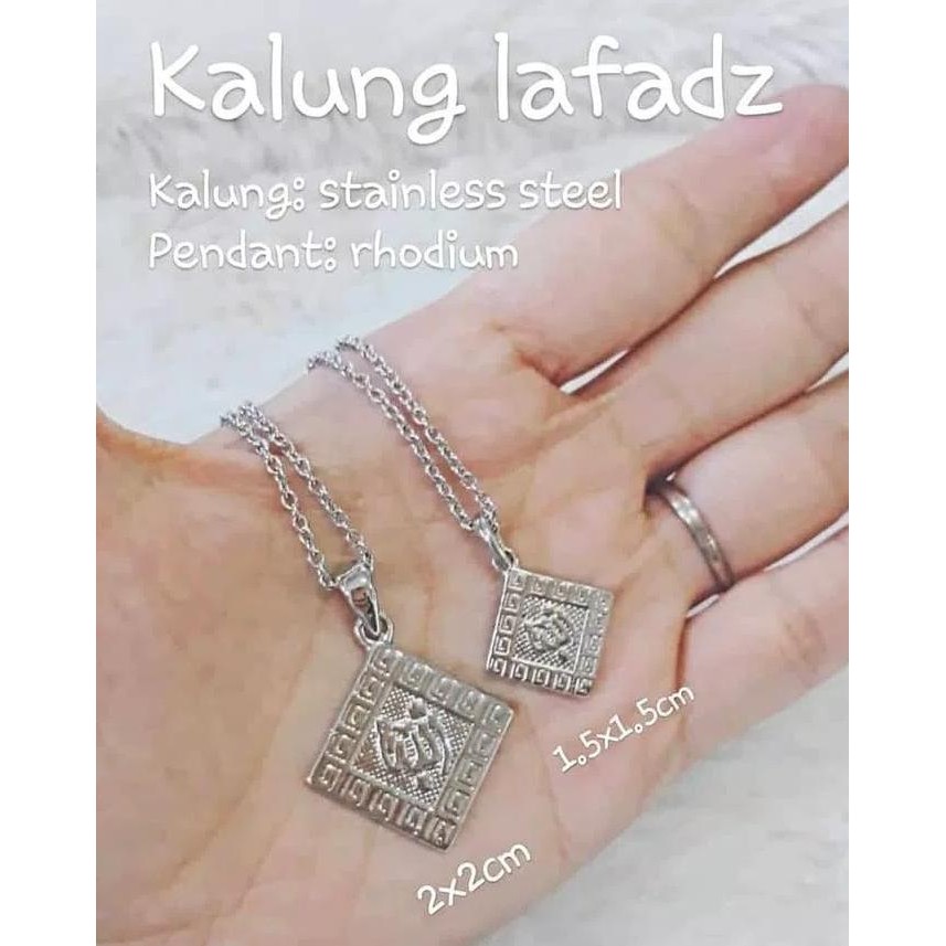 

Ready Kalung Lafazd Kotak New