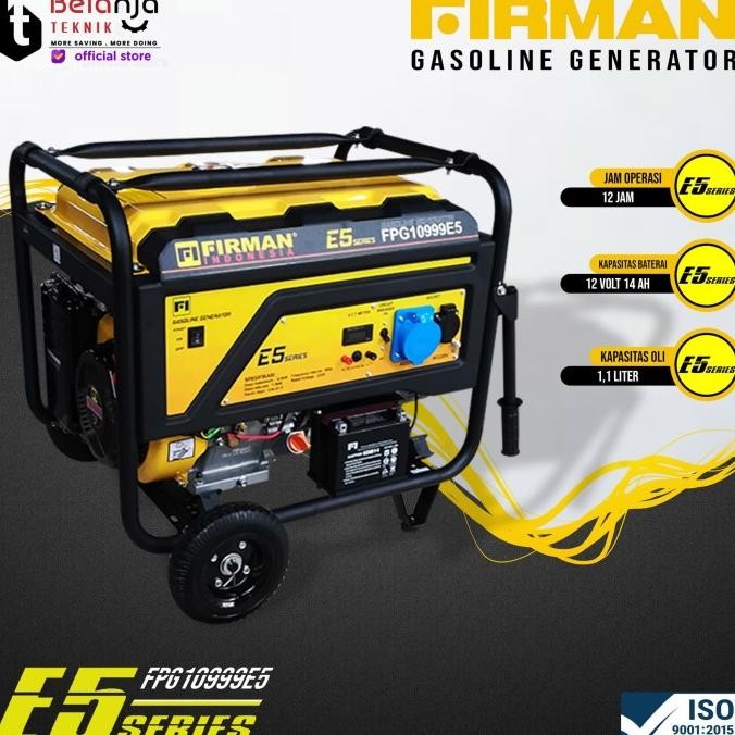 Firman Genset Fpg 10999 E5 Generator Set 8000 Watt Fpg10999