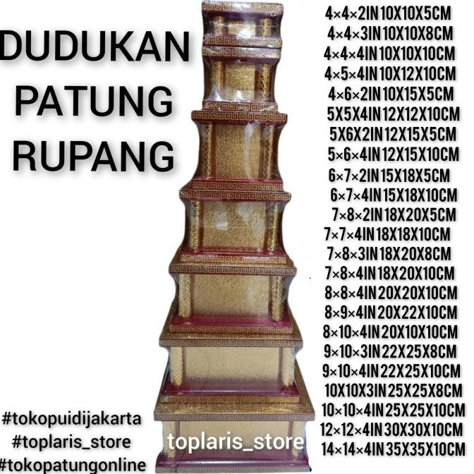 

Ready Dudukan Patung Uk 18x20x8