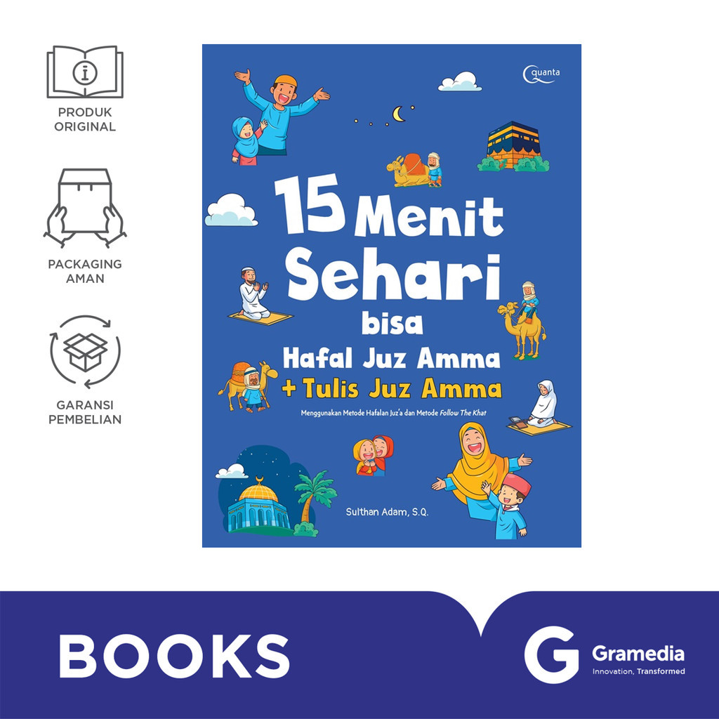 15 Menit Sehari bisa Hafal Juz Amma + Tulis Juz Amma; Menggunakan Metode Hafalan Juz'a dan Metode Fo