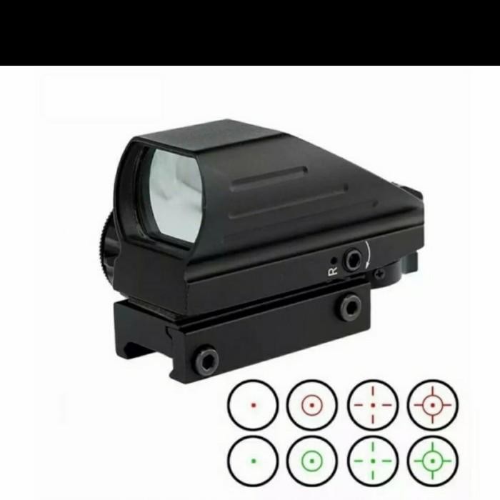 Holosight Tactical Aimt 4Reticle Reflex Sight Red Green Dot Premium