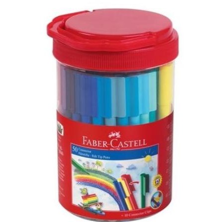 

Sale Connector Pen / Spidol Warna Isi 50 Faber Castell