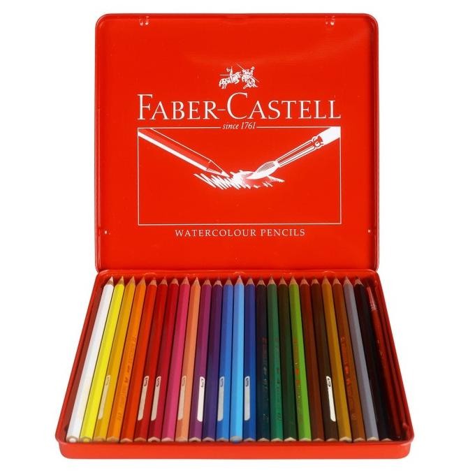 

Sale Pensil Warna Tin Case Set 24L Faber Castel