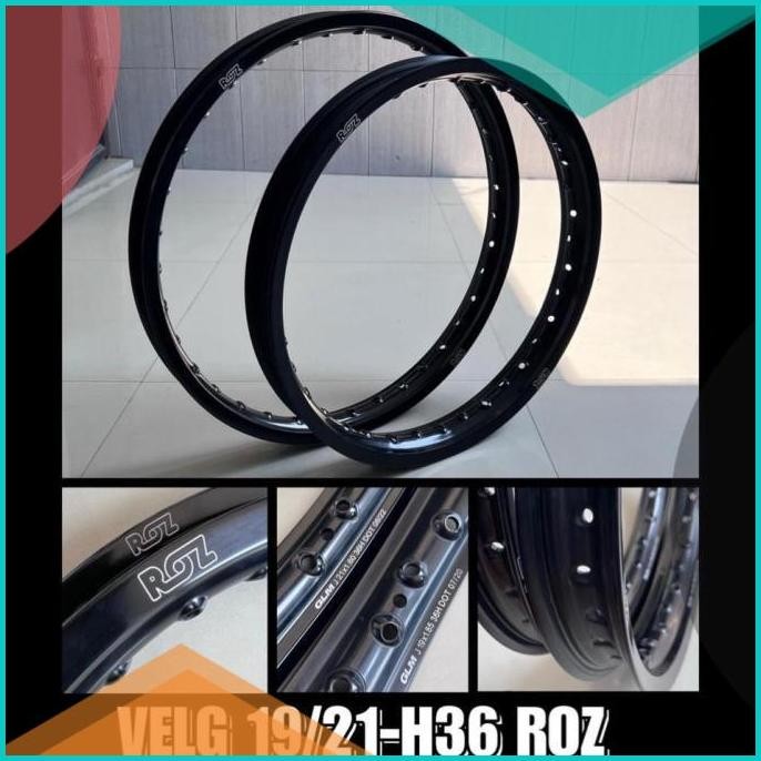 VELG 19/21 HOLE 36 ROZ BLACK 11OKTZ4 last stok