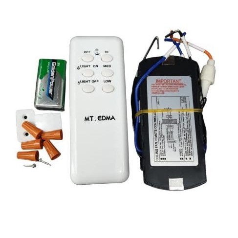 Receiver and Remote Edma Ceilling Fan Baru