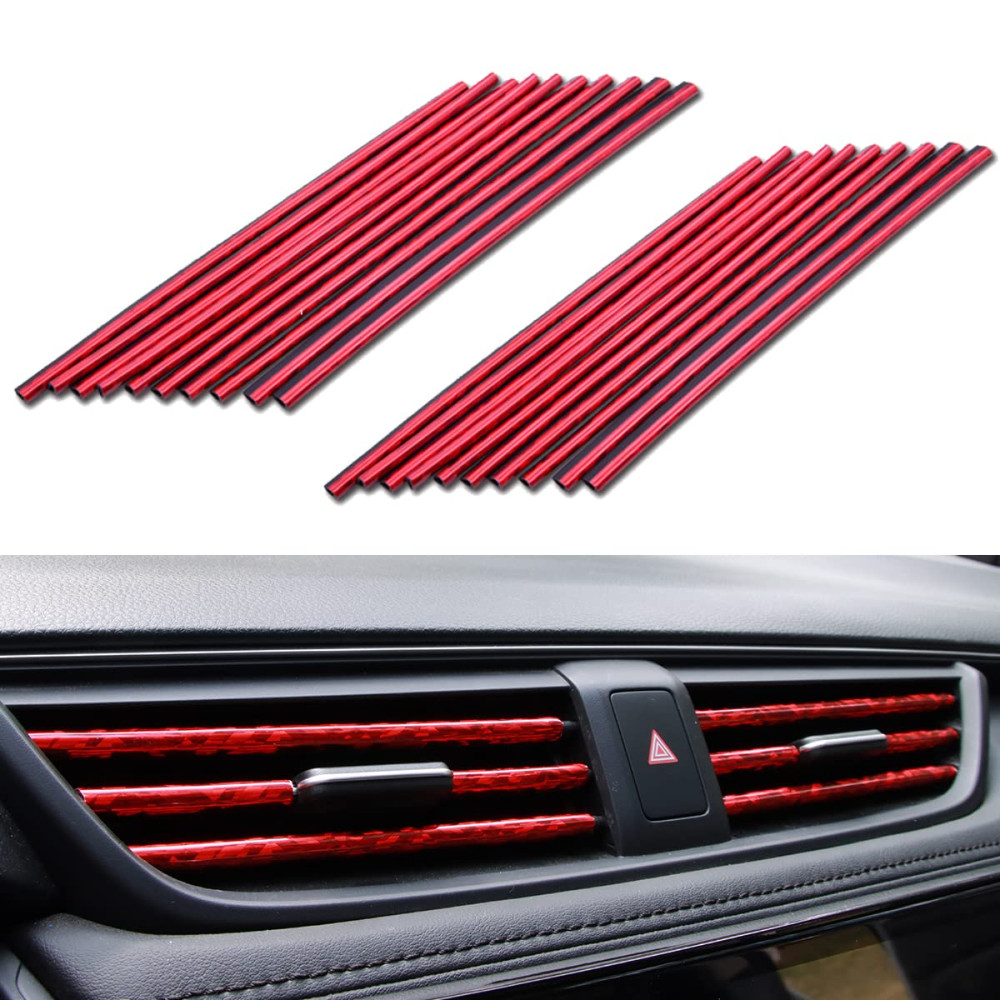 

- KQWFSIU Trim List AC Mobil Car Moulding Strip Decoration 19cm 10 PCS - KQ808 -