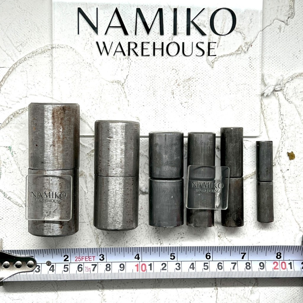 Engsel Bambu Bubut Pagar Besi 1/2 3/4 5/8 1 1/4 inch