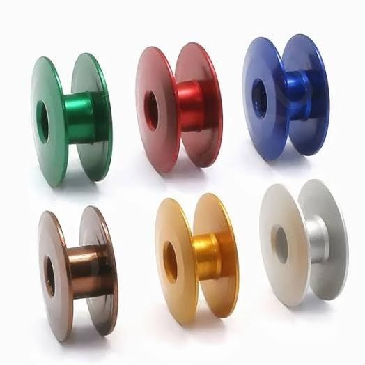 

:=:=:=:=] Original Termurah | Spool Aluminium Mesin Jahit Typical Berbagai Macam Warna Kualitas Bagus