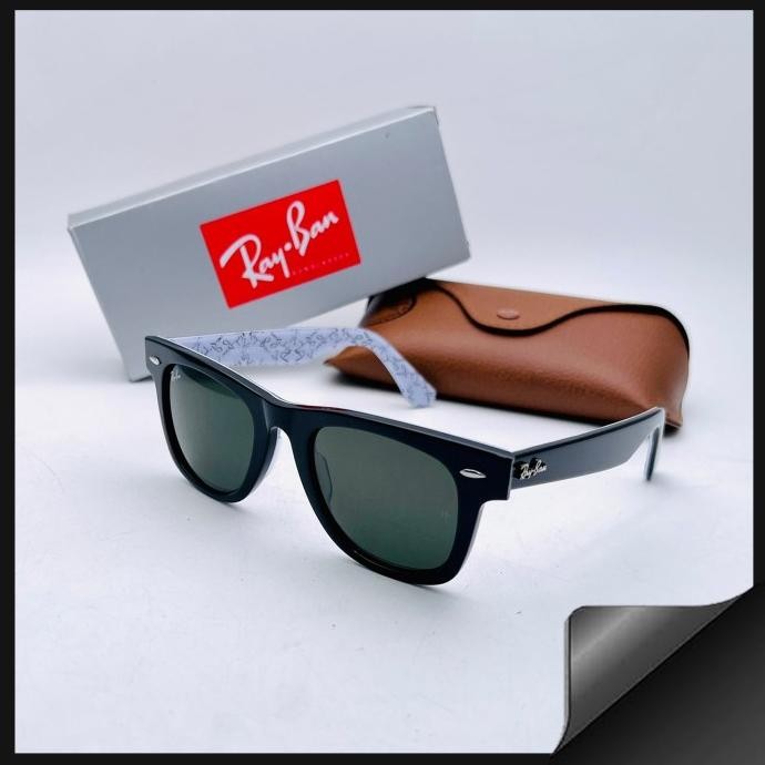 NEW KACAMATA HITAM SANGGLASS RAYBAN006 WAYFARER 2140 KACA SUPER / KACAMATA FASHION / KACAMATA HITAM 