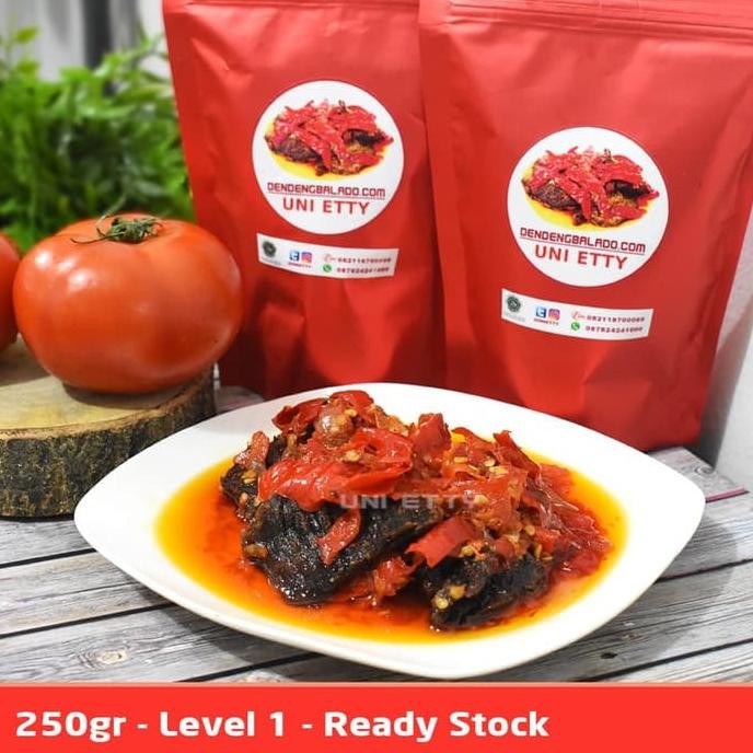 

Terbaru Dendeng PEDAS LEVEL 1 Balado Batokok-Makanan Siap Saji Sahur Buka Puas