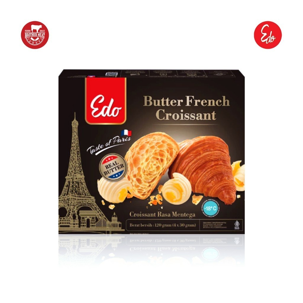 

EDO Butter French Croissant 120gr - Brothermeatshop