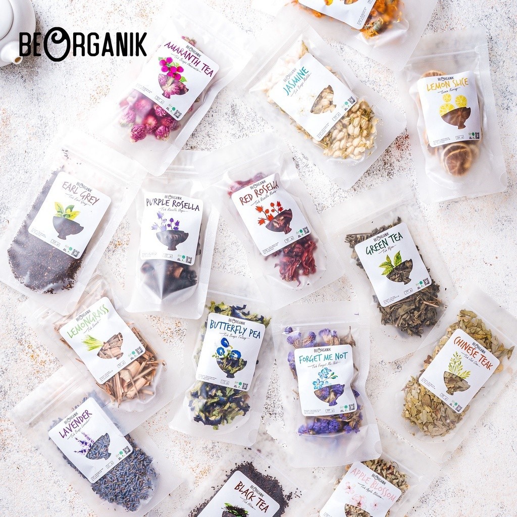 

BeOrganik Teh Premium All Variant Tea Organik Pouch 10gr, Brothermeatshop