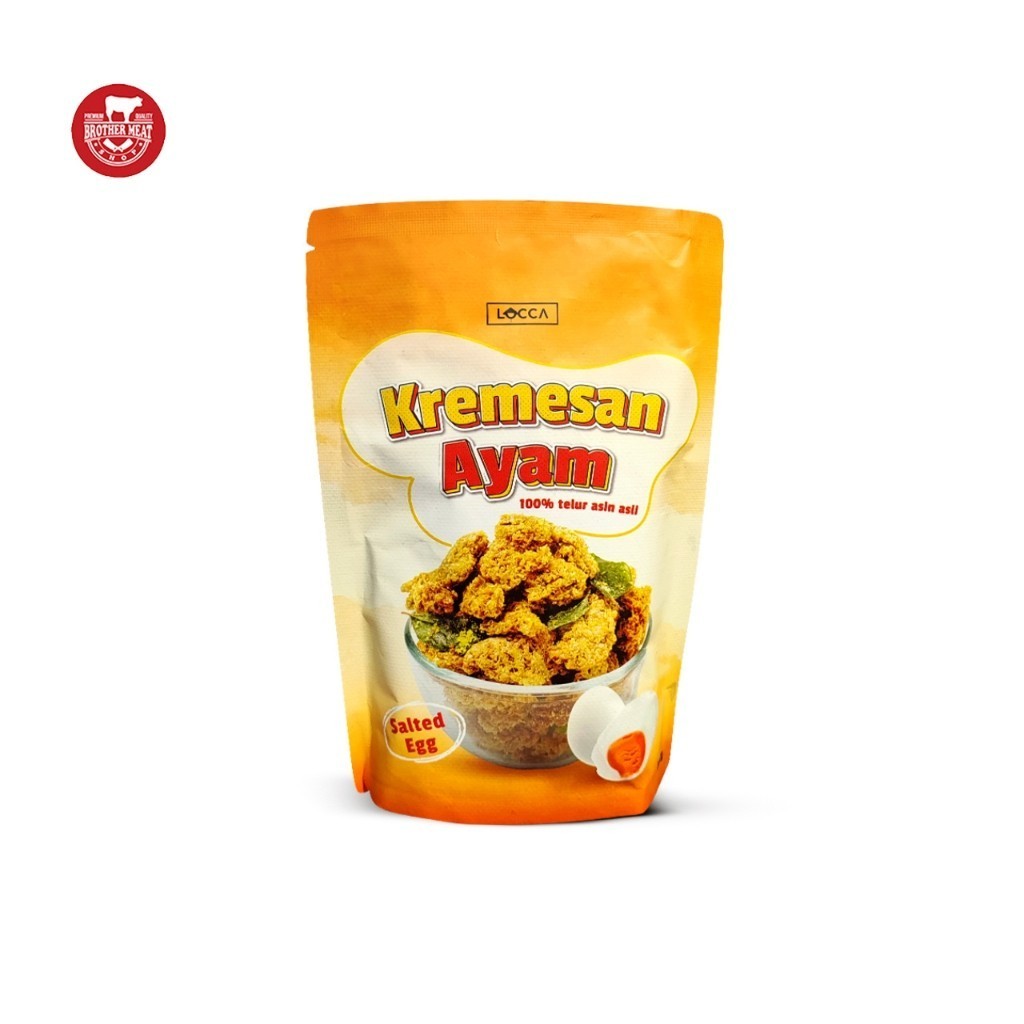 

LOCCA Kremesan Ayam Telur Asin / Salted Egg 100gr