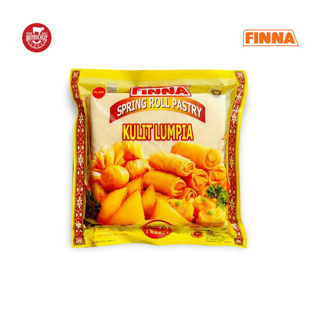 

FINNA Springroll Skin 250gr, Kulit Lumpia isi 50 Lembar