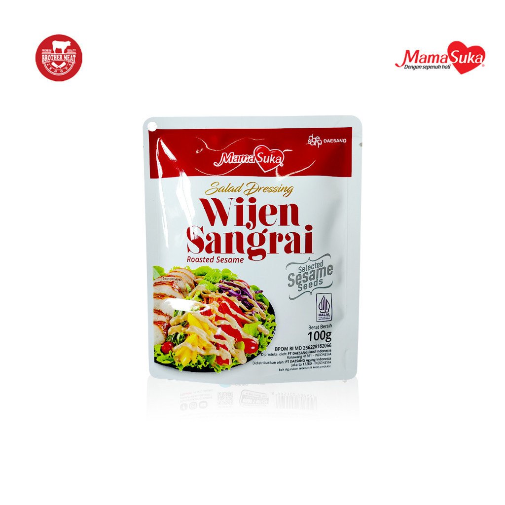 

MamaSuka Wijen Sangrai Sauce, Salad Dressing 100gr - Brothermeatshop