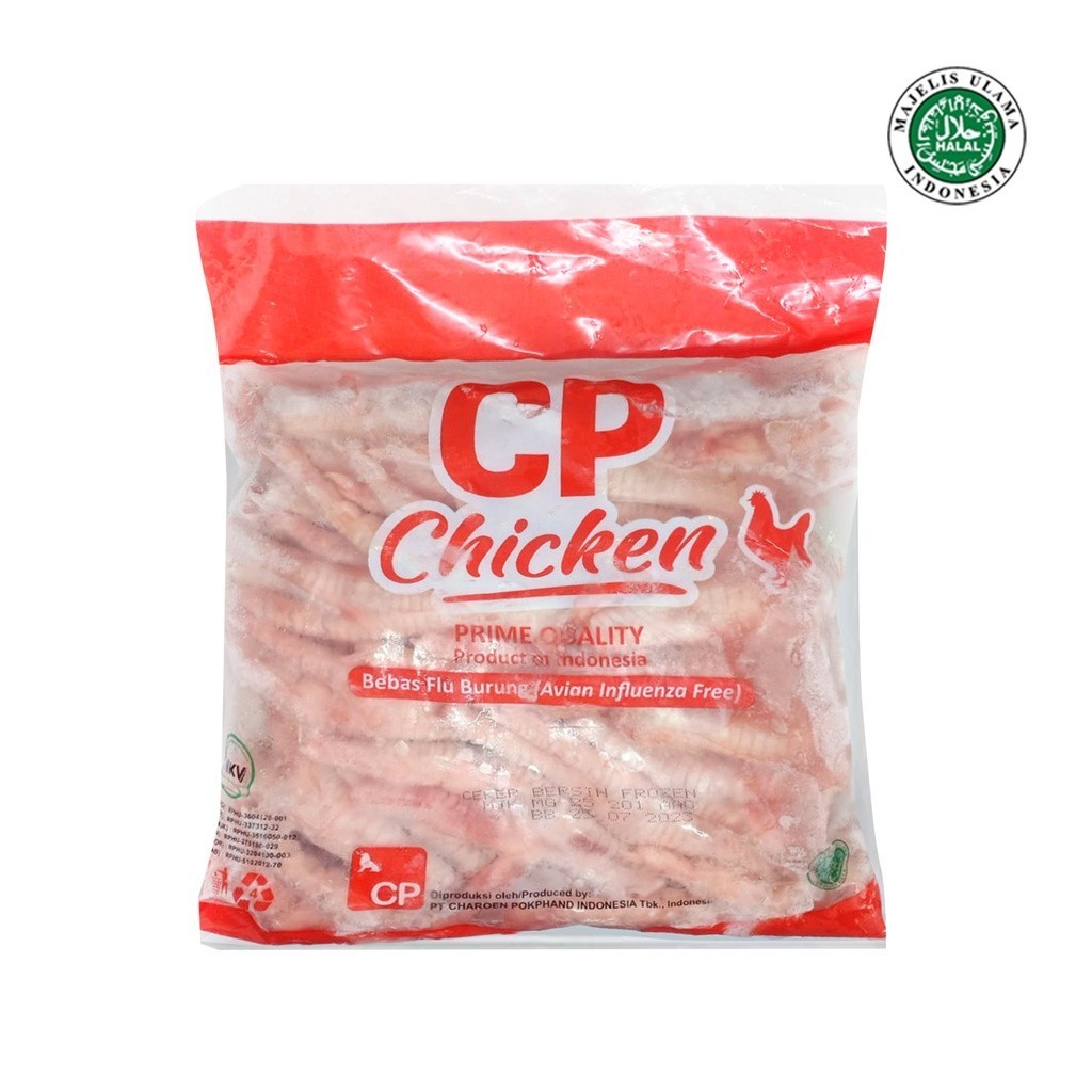 

CP Ceker Ayam Bersih Berkuku Beku 1kg - Brothermeatshop