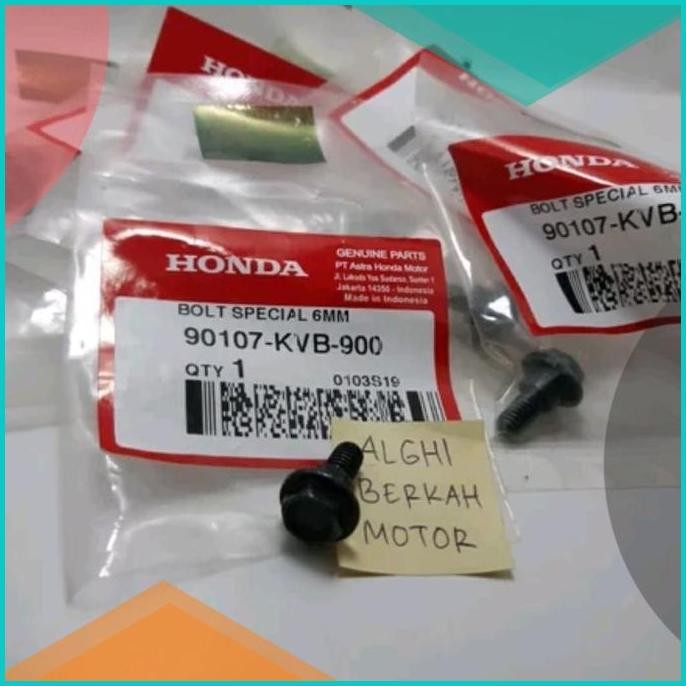 Baut Gantungan Spakbor Beat Vario Genio Original Honda 90107-KVB-900 1
