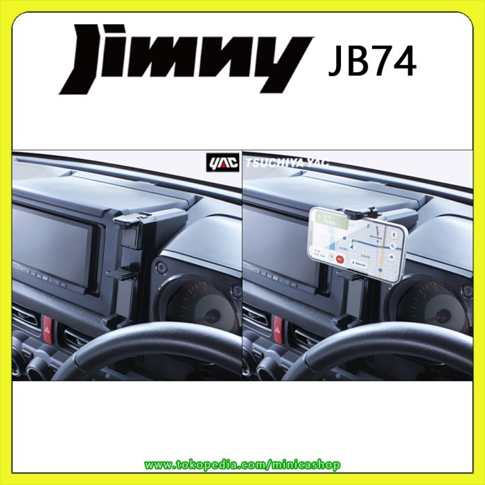 Interior Tsuchiya Yac Smartphone Iphone Phone Holder Suzuki Jimny Jb74 Jb74W 2019 Sy-Sz6 Japan