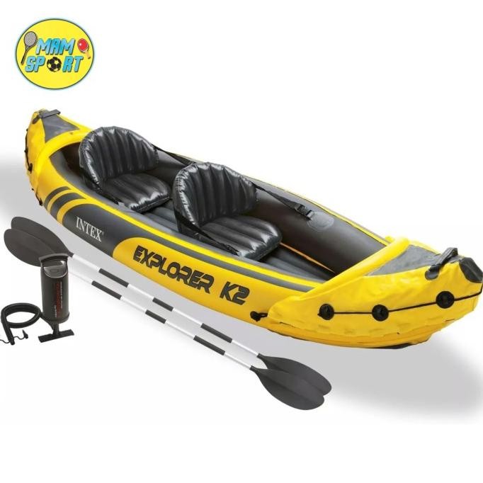 Tersedia Perahu Karet INTEX EXPLORER K2 2 Orang INTEX 68307