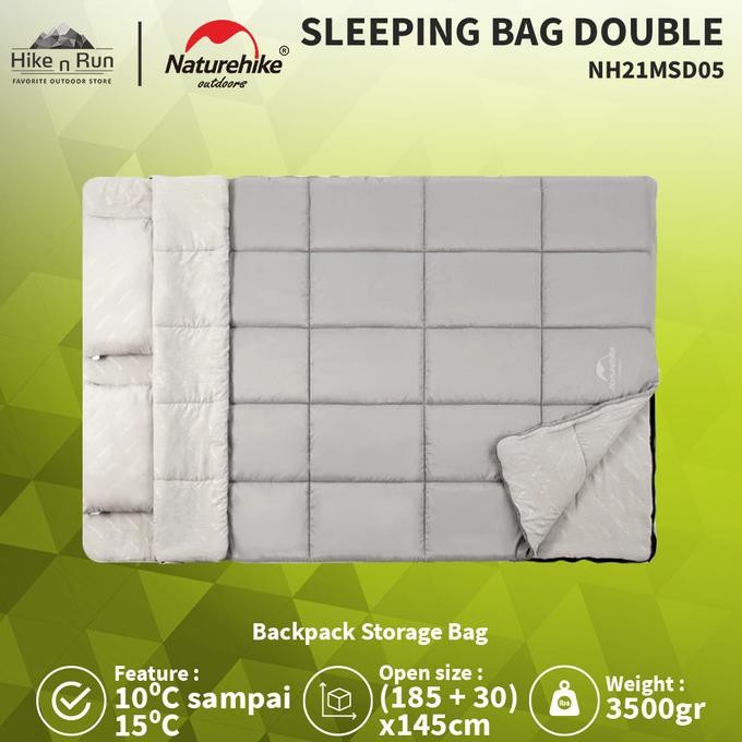 Sleeping Bag Naturehike NH21MSD05 Double Pillow Cotton Sleeping Bag MRS02