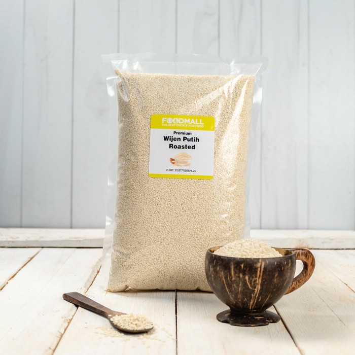 

Termurah Wijen Putih Roasted / Wijen Putih Panggang 1 Kg