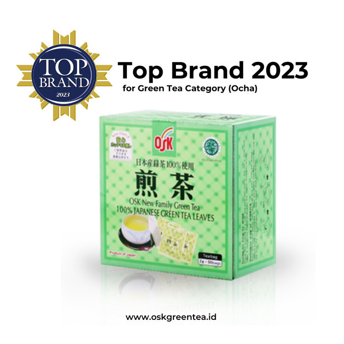 

Best Seller Osk Japanese Green Tea (50 Sachet)