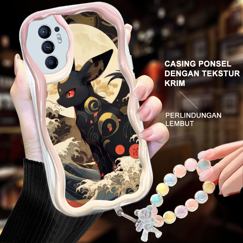 Duang OPPO Reno 6 7 8 LITE F21 PRO 7Z 8Z 8T 11 11F 11 F25 PRO 5G 8 4G  Casing Handphone  Sailor Moon