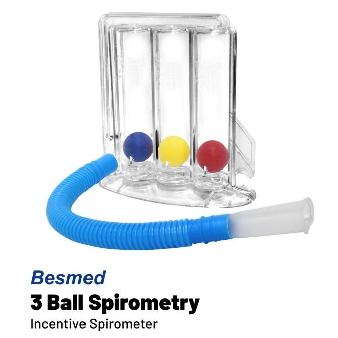 ONEMED Incentive 3 Ball Spirometer - Spirometer 3 Bola Besmed