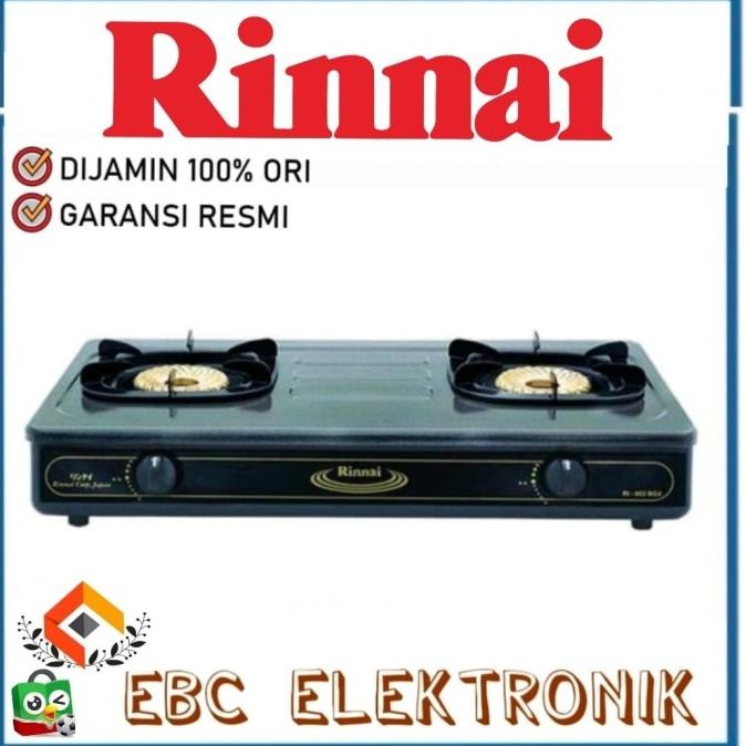 RINNAI RI602BGX/RI602BGX KOMPOR 2 tungku RINNAI RI 602BGX RI-602BGX