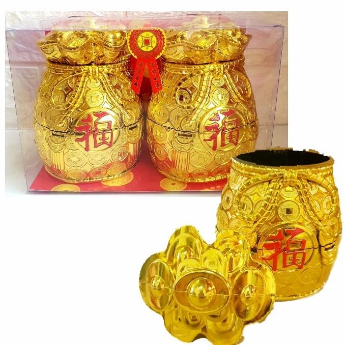 

.........] Tempat Permen Yenpao Emas Murah Candy Jar Yenpau Gold Kado Imlek Murah