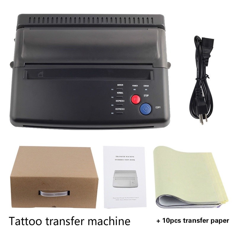 Mesin Transfer Pembuat Stensil Tato Profesional Alat Persediaan Printer Fotokopi Termal Flash T48A |
