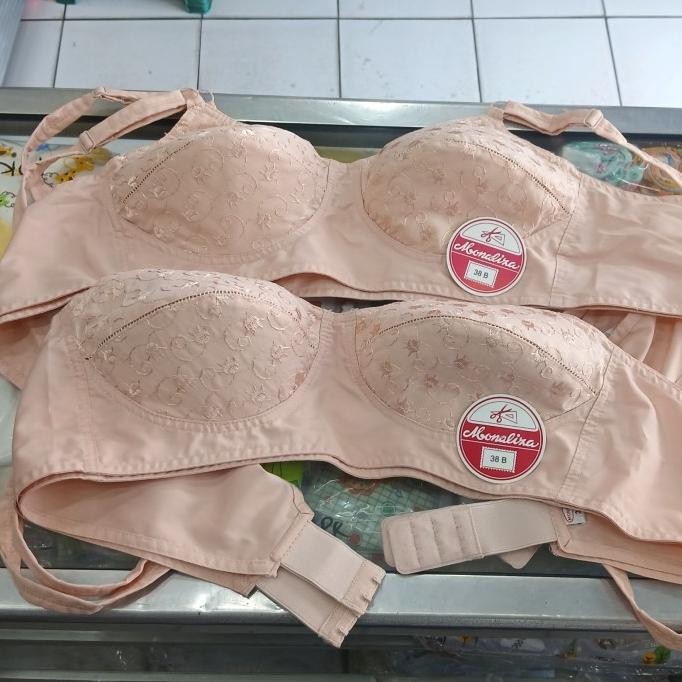 Produk Baru Bh Bra Monalisa Katun Asli Bh Bra Monaliza Katun Ukuran 32 - 40 Cup A - B