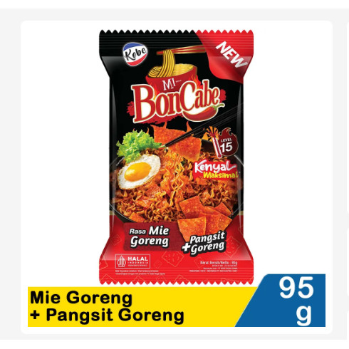 

Mie Bon Cabe Level 15 Original Asli