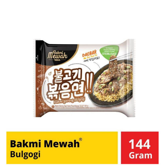 

Mie Bakmi Mewah Bulgogi Original Asli