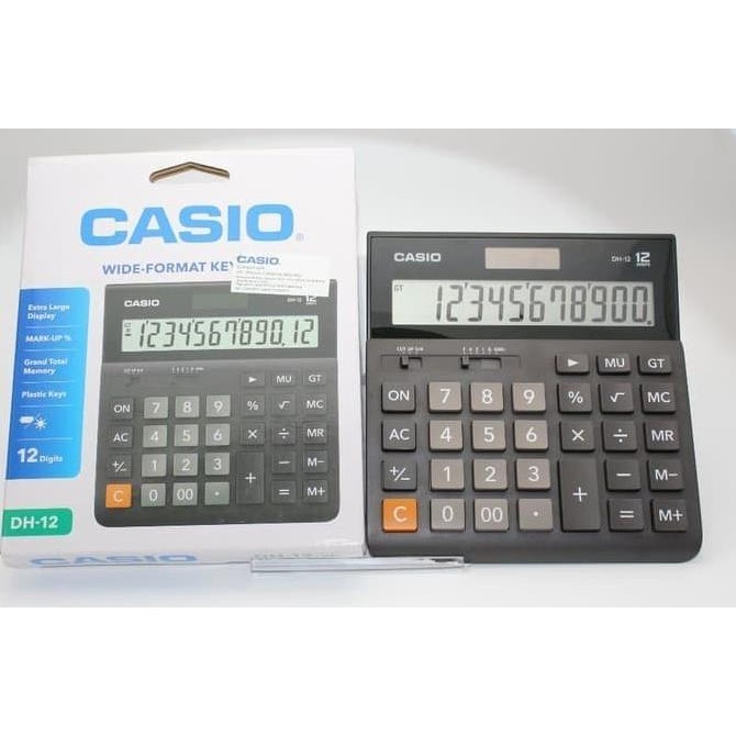 

TERBARU - Kalkulator Besar Wide Format 12 digit Casio DH-12