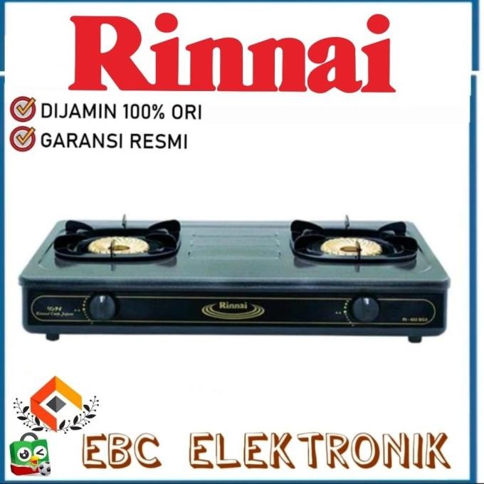 RINNAI RI602BGX/RI602BGX KOMPOR 2 tungku RINNAI RI 602BGX RI-602BGX